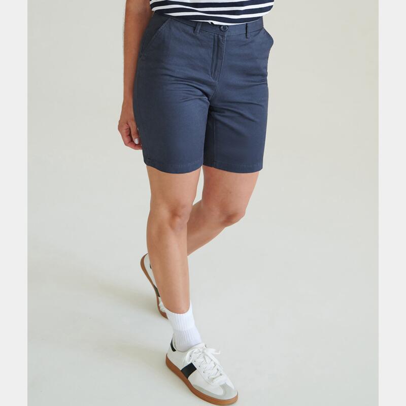 Front Row Ladies Stretch Chino Shorts Thumbnail