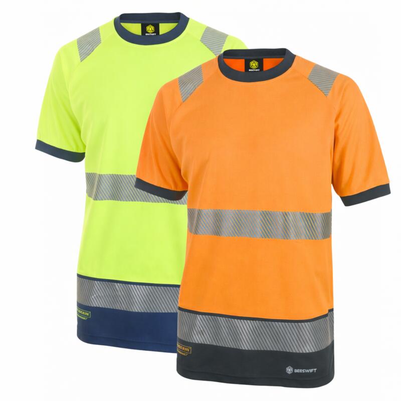 Beeswift - Crew Neck - Two Tone - Hi Vis Short Sleeve T-Shirt Thumbnail