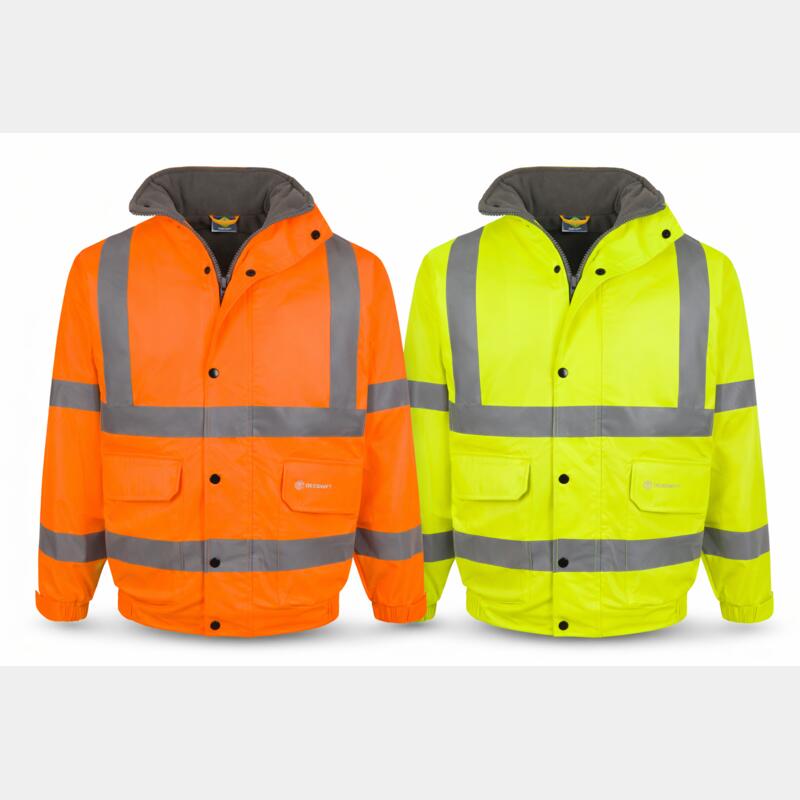 BeeSwift - B-Seen - Hi-Vis - Waterproof - Fleece Lined Jacket Thumbnail